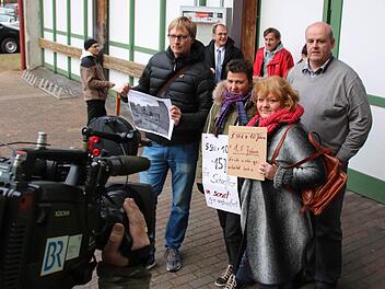 Monatelang haben die Mitarbeiter für den Erhalt des Schaeffler-Werkes Elfershausen gekämpft, nun steht die Schließung fest.  Foto: Ralf Ruppert
