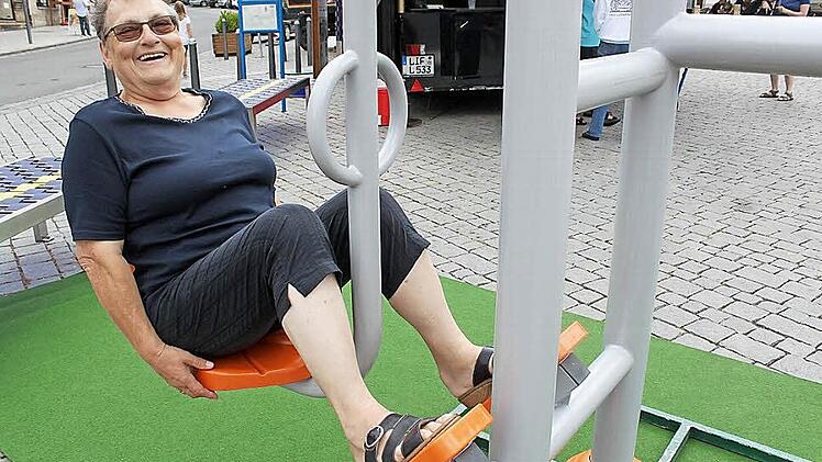 Edeltraut Schediwy ist aktiv trotz Diabetes. "Man muss sich der Situation eben stellen", empfiehlt sie. Fotos: Markus Häggberg