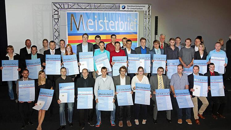 Die Meisterpreisträger der Handwerkskammer