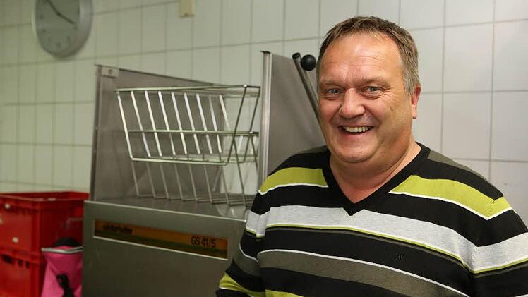 Er hatte frei und seinen Spaß dabei: Thomas Streit.Foto: Barbara Herbst