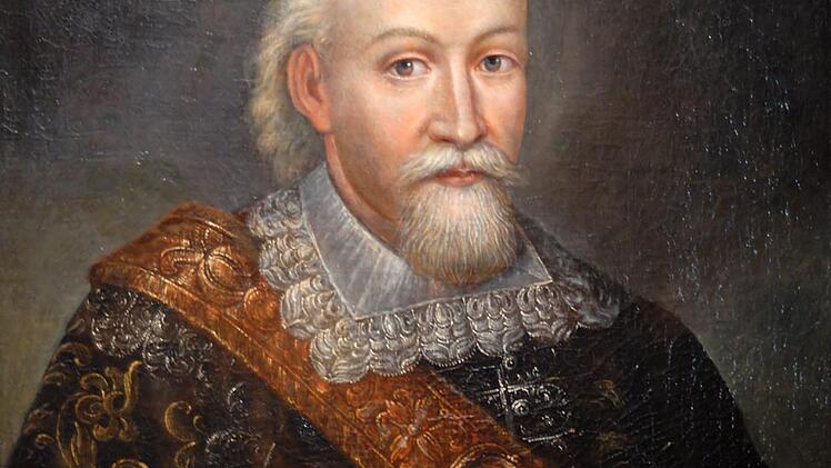 Markgraf Christian von Brandenburg-Kulmbach auf einem Gemälde auf der Plassenburg.  Foto: Wolfgang Schoberth