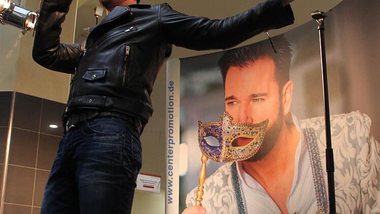 Michael Wendler bei seinem Auftritt im Fritz. Foto: Jürgen Gärtner