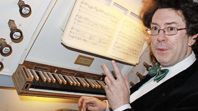 Organist Paolo Springhetti aus Mailand  Foto: privat