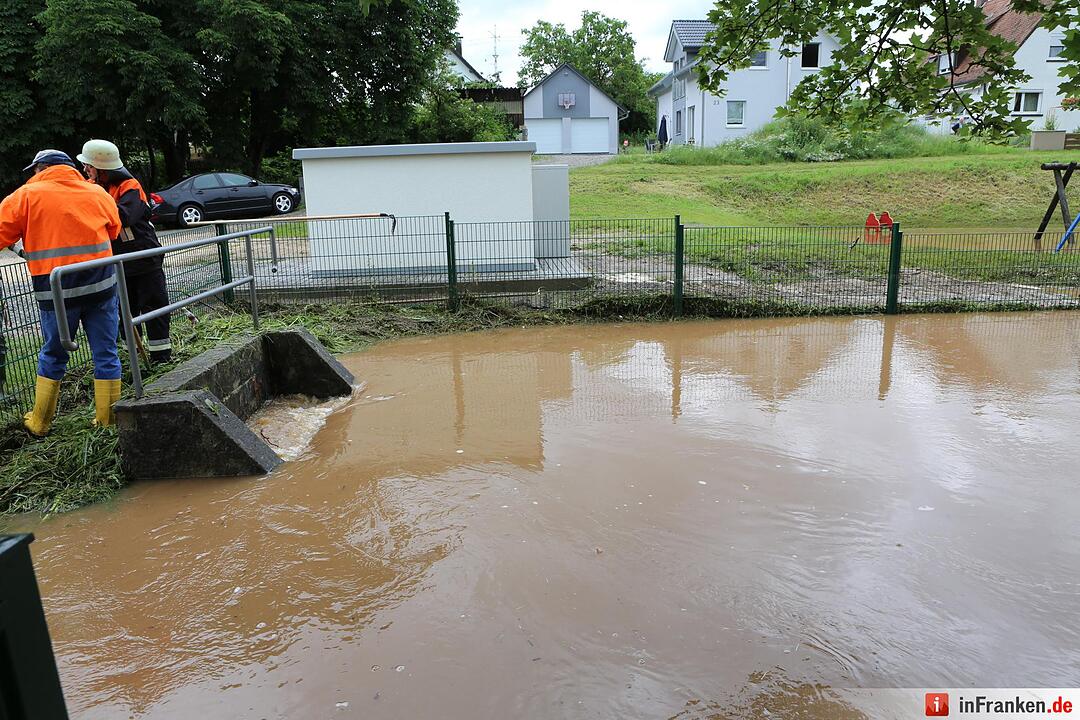Hochwasser Landkreis Bamberg III - Oberhaid