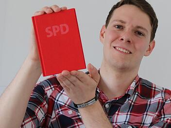 Christian Ritter ist seit Oktober SPD-Mitglied. Der Student aus Haard hat sich lange überlegt, in welche Partei er eintritt, ihm war es wichtig, sich gegen populistische Strömungen zu engagieren. Foto: Ralf Ruppert