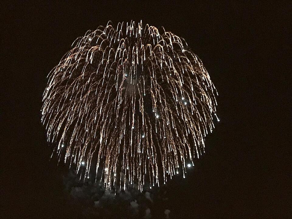 Brillantfeuerwerk zum Kronacher Freischießen