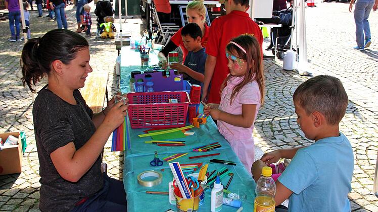 Kinderfest auf dem Anger.Foto: Dieter Britz