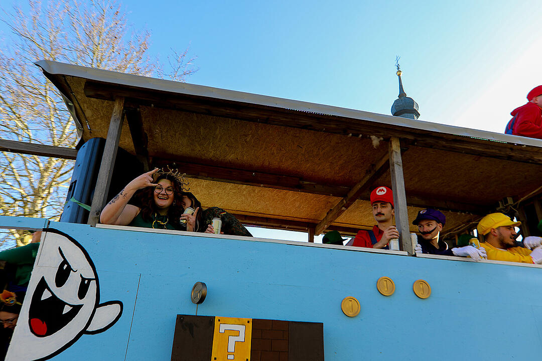 Fasching in Sand am Main!