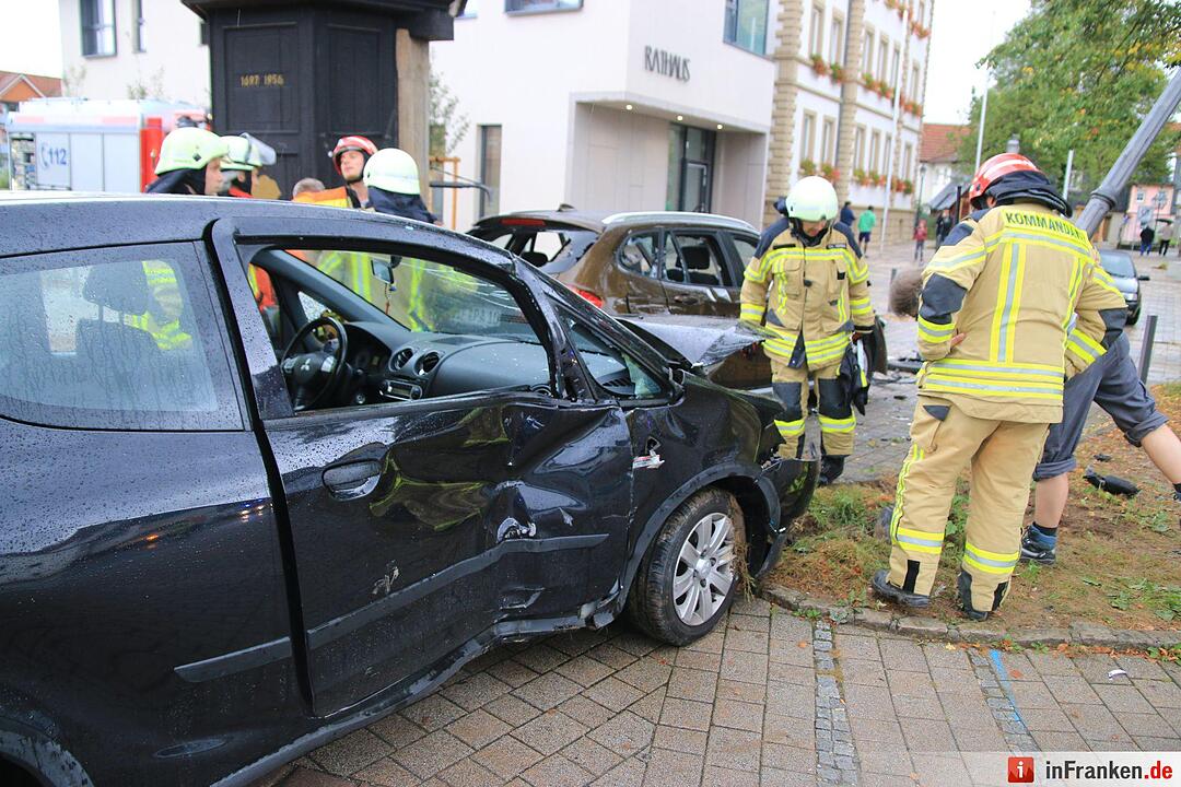 Schwerer Unfall in Michelau