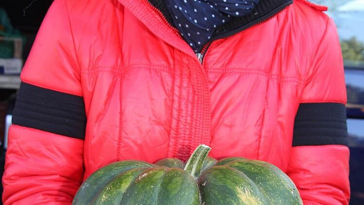 Ein prächtiger Kürbis.