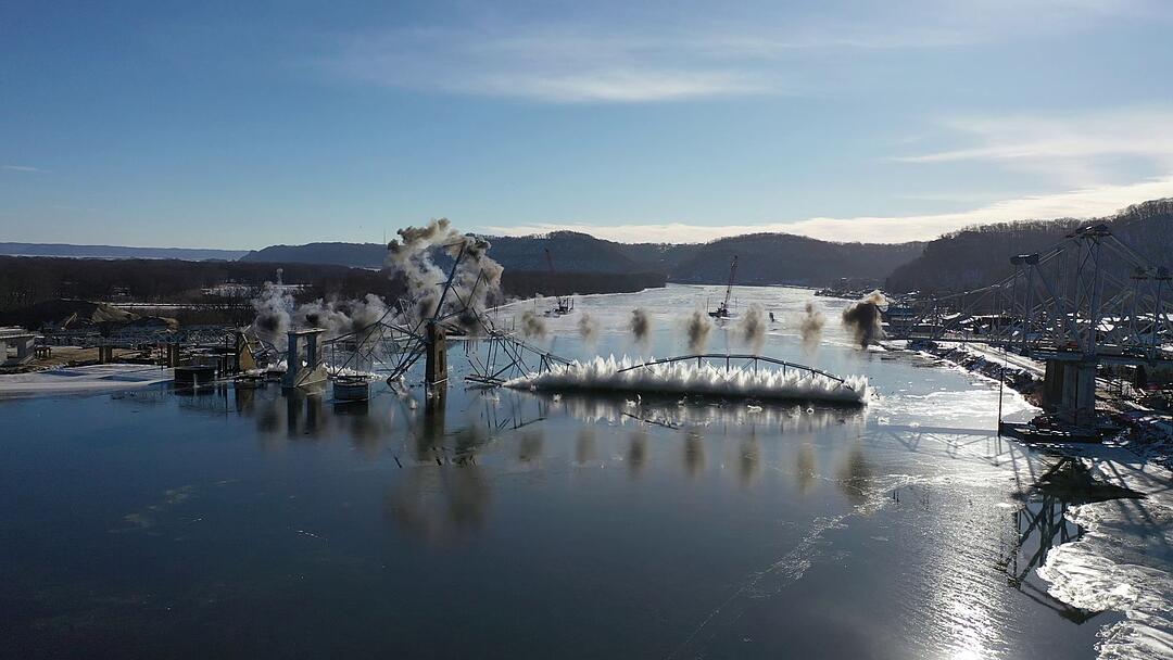 Br&uuml;ckenabbruch Iowa