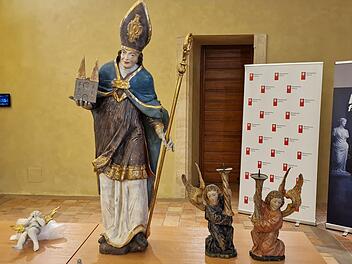 In Bamberg: Jahrhundertealte Statue gefunden