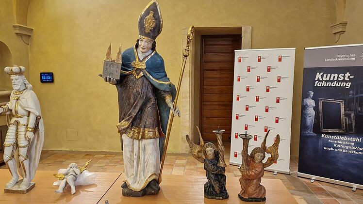 In Bamberg: Jahrhundertealte Statue gefunden