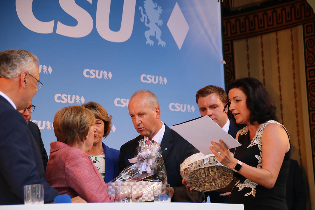 Angela Merkel zu Besuch in Bad Kissingen