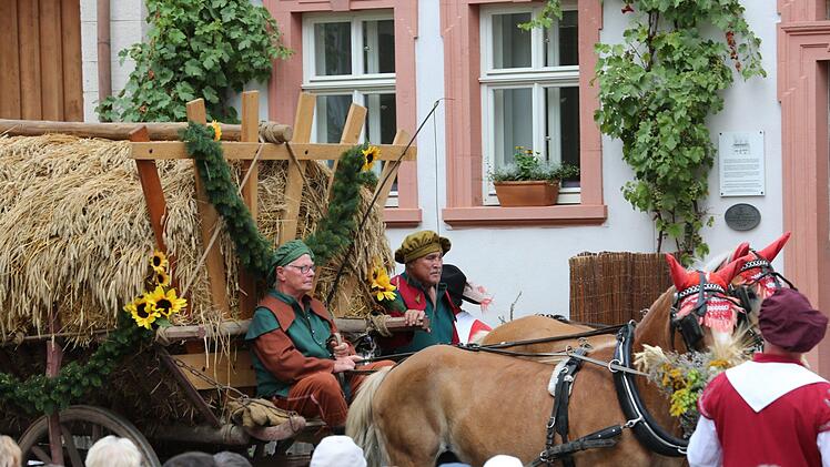 Der Erntewagen kommt.  Thomas Malz