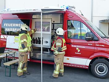 Der neue Einsatzleitwagen der Haßfurter Truppe  Foto: Feuerwehr Haßfurt