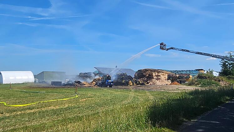 Feuer an Biogasanlage Kairlindach