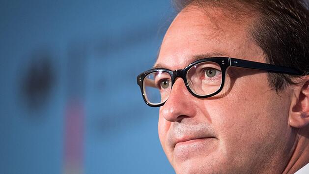 Bundesverkehrsminister Alexander Dobrindt (CSU) Foto: dpa/Nicolas Armer