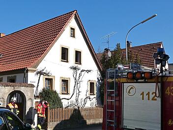 In diesem Haus in der Westheimer Hauptstraße löste brennendes Hundefutter einen Feuerwehreinsatz aus.