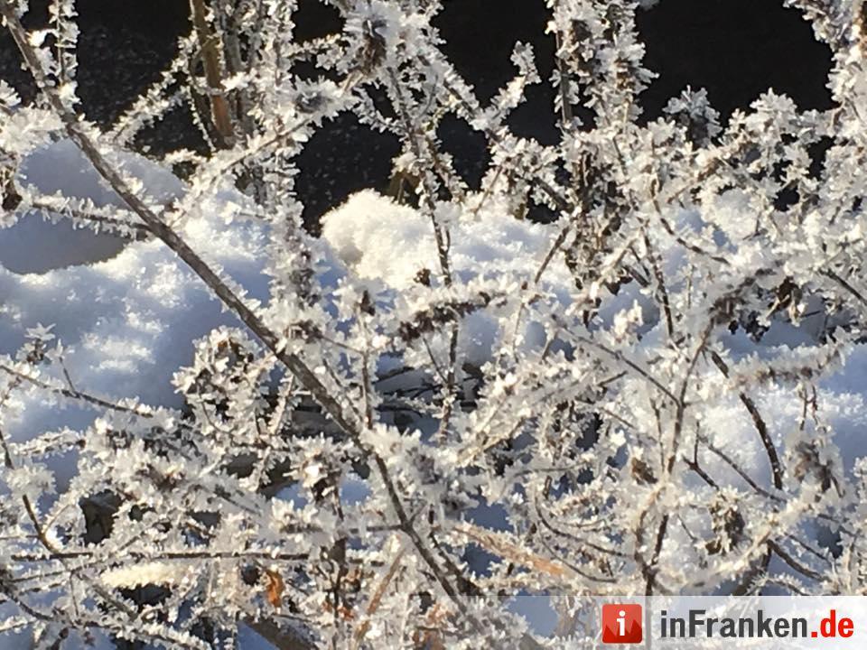 Eis und Schnee in Franken - die schönsten Winterleserfotos