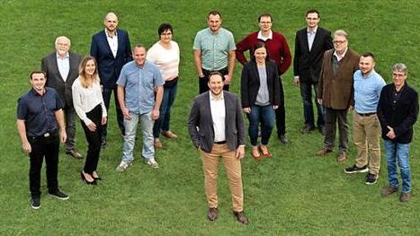 Die Gemeinderatskandidaten der SPD Heiligenstadt mit dem B&uuml;rgermeisterkandidaten Stefan Reichold (vorne Mitte) Foto: privat