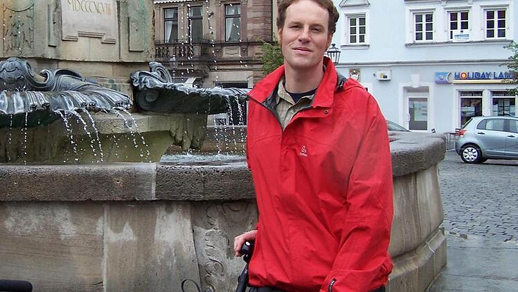 Johannes Faßold ist leidenschaftlicher Fahrradfahrer und findet die Möglichkeit prima, im Fernbus sein Fahrrad mitnehmen zu können.
