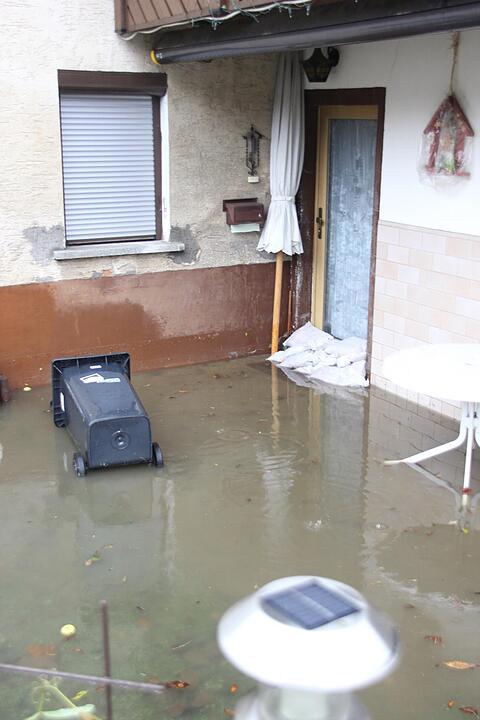 Land unter in Wallenfels