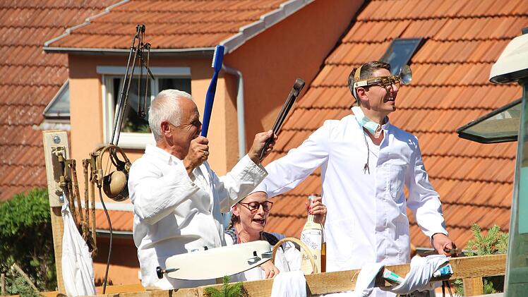 mpression vom Festzug.  Foto: Johannes Schlereth