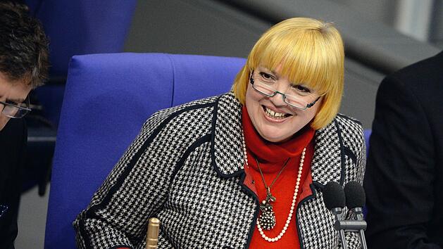 Die ehemalige Vorsitzende von B&uuml;ndnis 90/Die Gr&uuml;nen und jetzige Vizepr&auml;sidentin des Bundestages, Claudia Roth. Foto: Soeren Stache/dpa