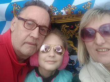 Thomas Simmler lebt mit Tochter Sofia und Lebensgefährtin Irina in der Ukraine.