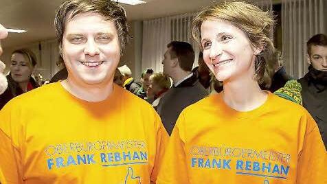 So sehen Sieger aus! Im Rebhan-Lager herrschte gestern gute Laune.