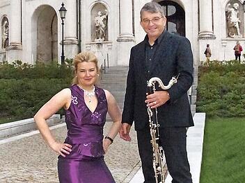 Das Duo "Sing Your Soul" mit Ulrich Lehna (diverse Klarinetten) und Meike Salzmann (Konzertakkordeon) aus Schleswig-Holstein ist am 15. Juli in der St.-Salvator-Kirche in Untersiemau zu Gast.