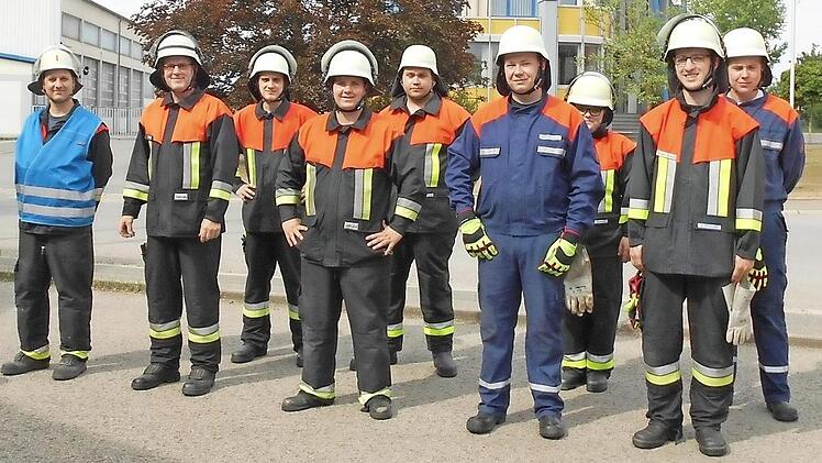 Die erfolgreichen Prüflinge der FFW Ebensfeld Foto: privat