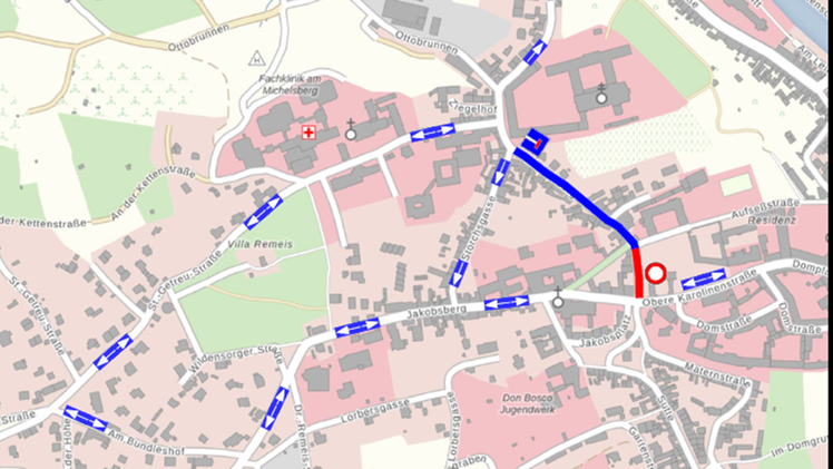 Bamberg: Gro&szlig;bauprojekt am Michaelsberg geht weiter - diese Ma&szlig;nahmen und Sperrungen folgen