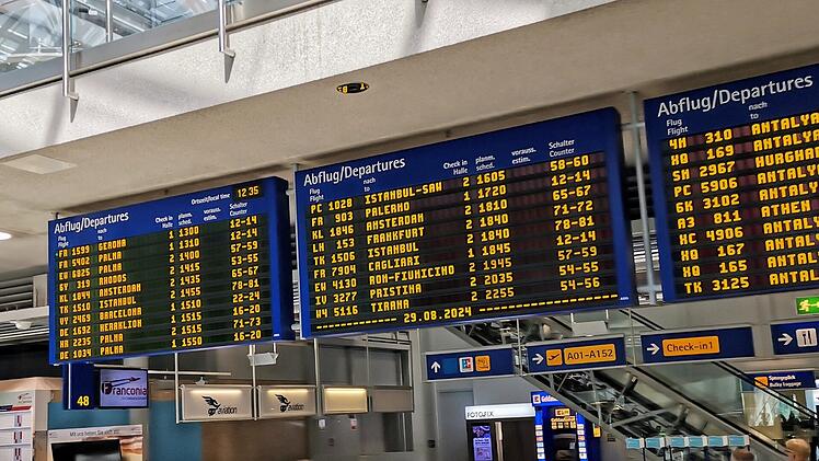 Flughafen N&uuml;rnberg (Originalbild vom August 2024)