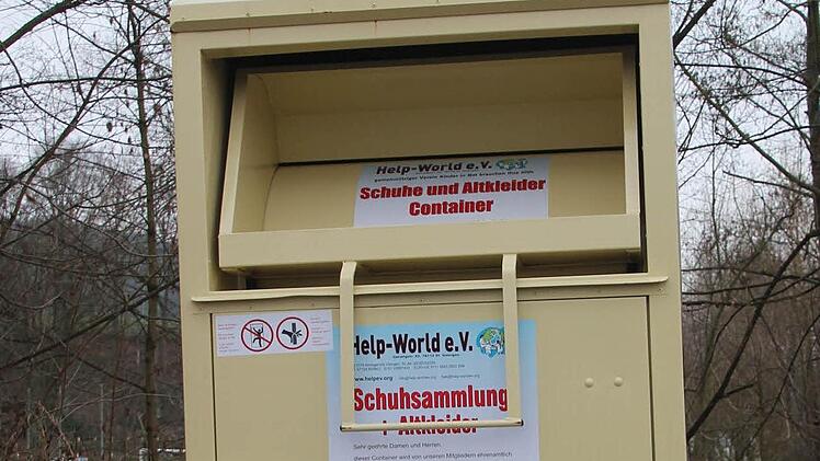 Ein gemeinnütziger Verein aus dem Schwarzwald sammelt im Kronacher Stadtgebiet.