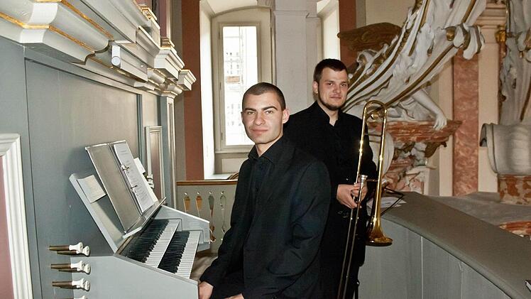 Arno Seifert (Orgel) und Florian Ammer (Posaune)Foto: Jochen Berger