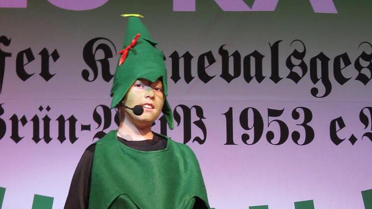 Ein Christbaum alias Marius aus HambachFoto: Doris Bauer