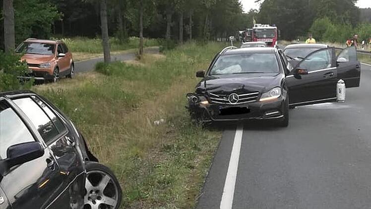 Die Unfallstelle zwischen Wimmelbach und Oesdorf Foto: Freiwillige Feuerwehr Oesdorf