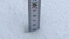 15 Zentimeter Schnee sind am Dienstag beispielsweise in Kehlbach gefallen. Foto: Vetter