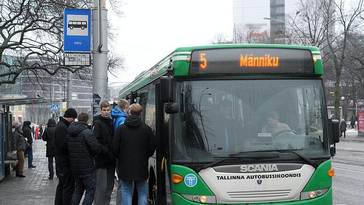 Bus in Tallinn