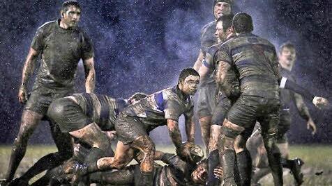 Kategorie Sport, zweiter Preis Einzelfotos: Ein Rugby-Union-Spiel in der 1A Division der All-Ireland League.  Foto: Ray McManus, Irland, für Sportsfile
