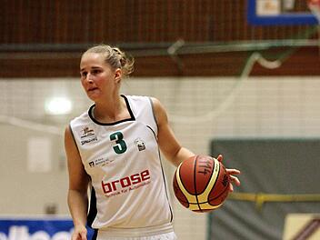 Jessica Miller f&uuml;hrte die DJK-Damen schon einmal zum Sieg im Pokal &uuml;ber Halle. Foto: sportpress