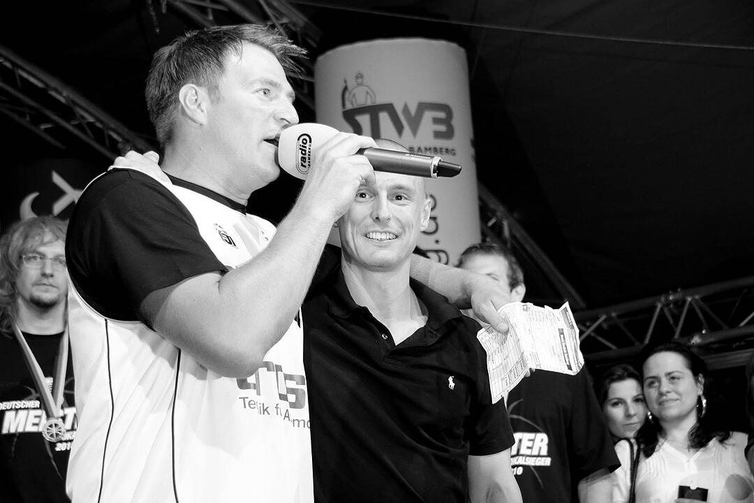 Meisterfeier Brose Baskets Bamberg Maxplatz