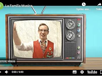 Das ist der Tim. Der Tim liebt es, Musik zu spielen. Screenshot: Rainer lutz