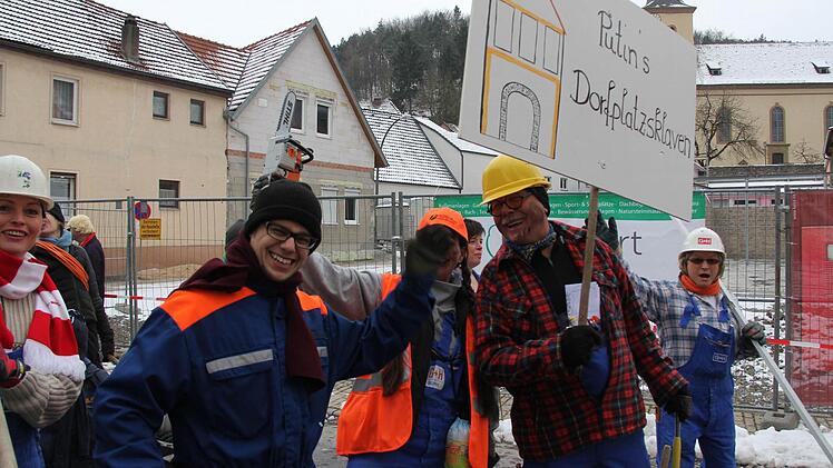 Faschingszug durch Sulzthal