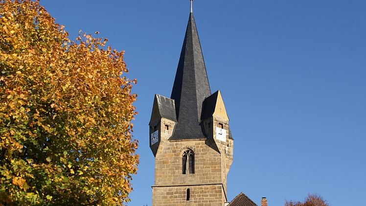 Das Kirchenschiff des Gotteshauses Sankt Martin in Döringstadt wurde 1716 errichtet.   Foto: Mario Deller