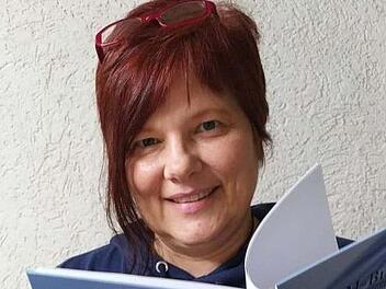 Andrea Senf ist glücklich über das gelungene neue Kulmbach-Buch.