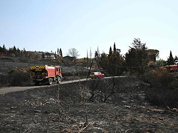 Brand in Südfrankreich
