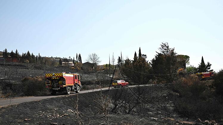 Brand in Südfrankreich